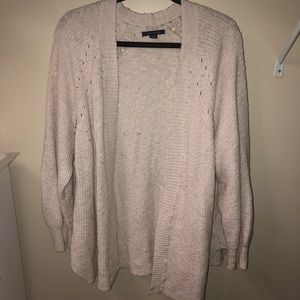 Cream color cardigan